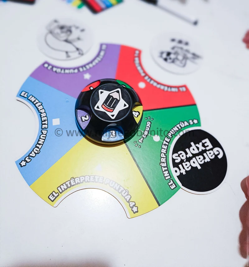 Garabato Express - Juego de mesa - Ludilo - 4-6 jugadores - 10+ años - 15 min