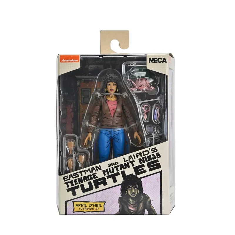NECA Figura de Accion: TMNT Tortugas Ninja Mirage Comics - April O Neil 7 Pulgadas