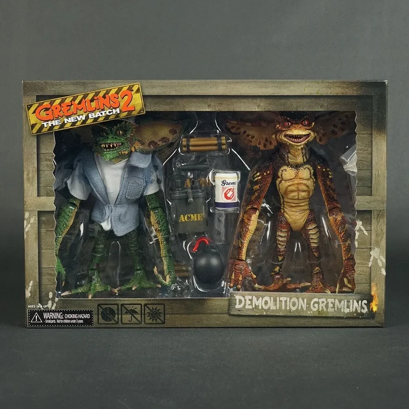 NECA Figura de Accion Ultimate: Gremlins 2 - Demolition Gremlins 2 Pack 7 Pulgadas