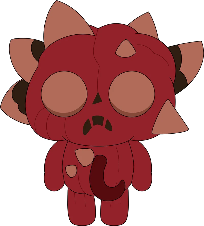 Youtooz Plush: Cult Of The Lamb - Rot Infected Follower Peluche 9 pulgadas