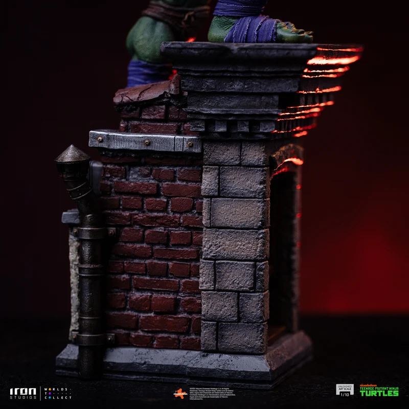 Iron Studios: TMNT Tortugas Ninja - Donatello Unleashed Escala de Arte 1/10