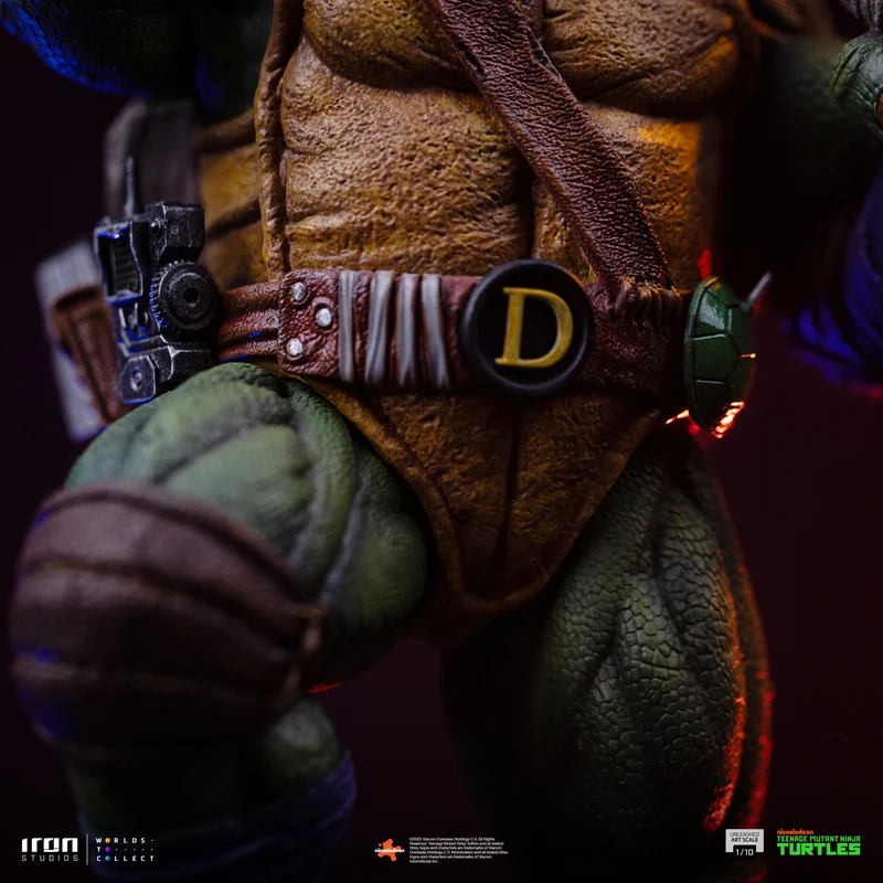 Iron Studios: TMNT Tortugas Ninja - Donatello Unleashed Escala de Arte 1/10