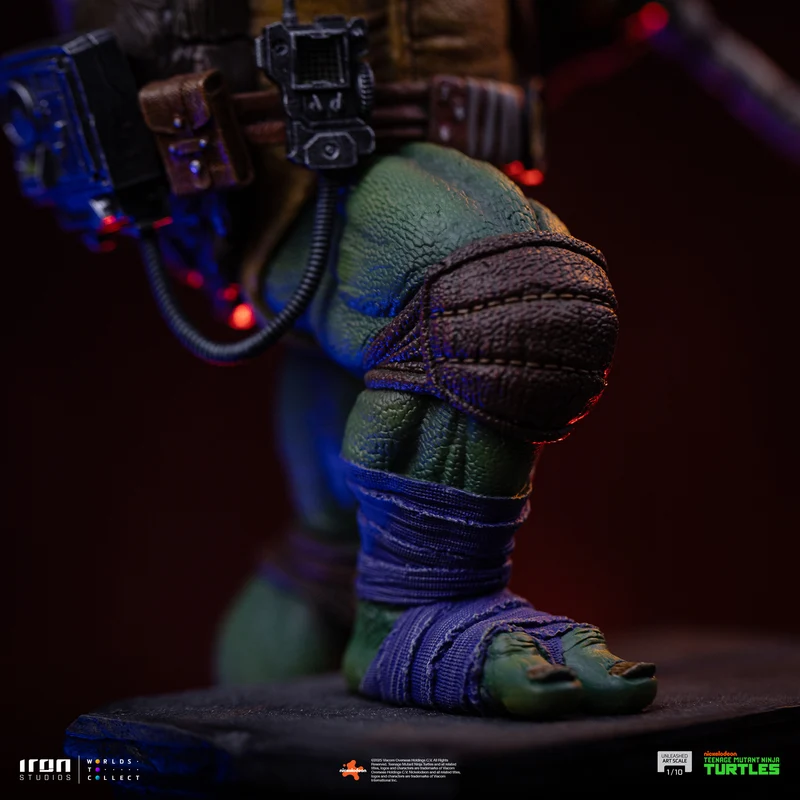 Iron Studios: TMNT Tortugas Ninja - Donatello Unleashed Escala de Arte 1/10