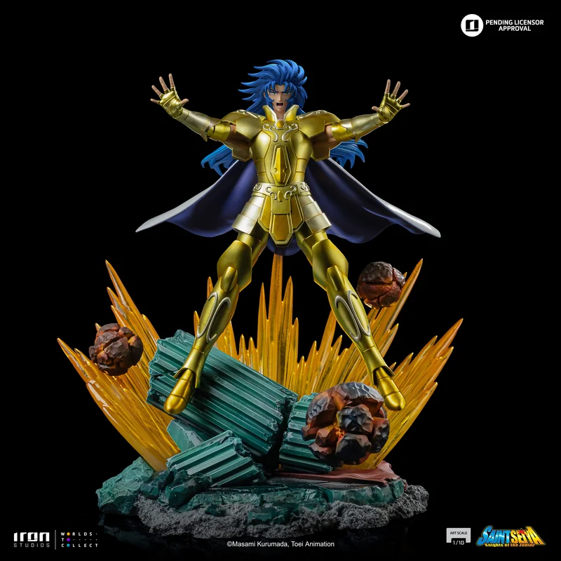 Iron Studios: Saint Seiya - Saga de Gemini Escala de Arte 1/10