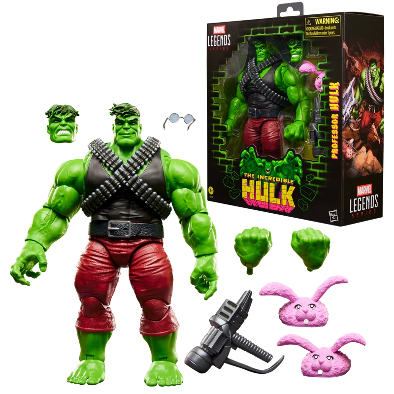 Marvel Legends Series: The Incredible Hulk - Profesor Hulk Deluxe