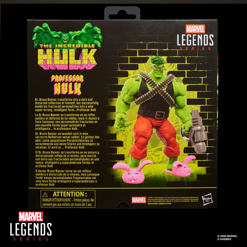 Marvel Legends Series: The Incredible Hulk - Profesor Hulk Deluxe