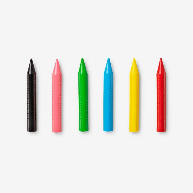 Crayons set - 6 pcs