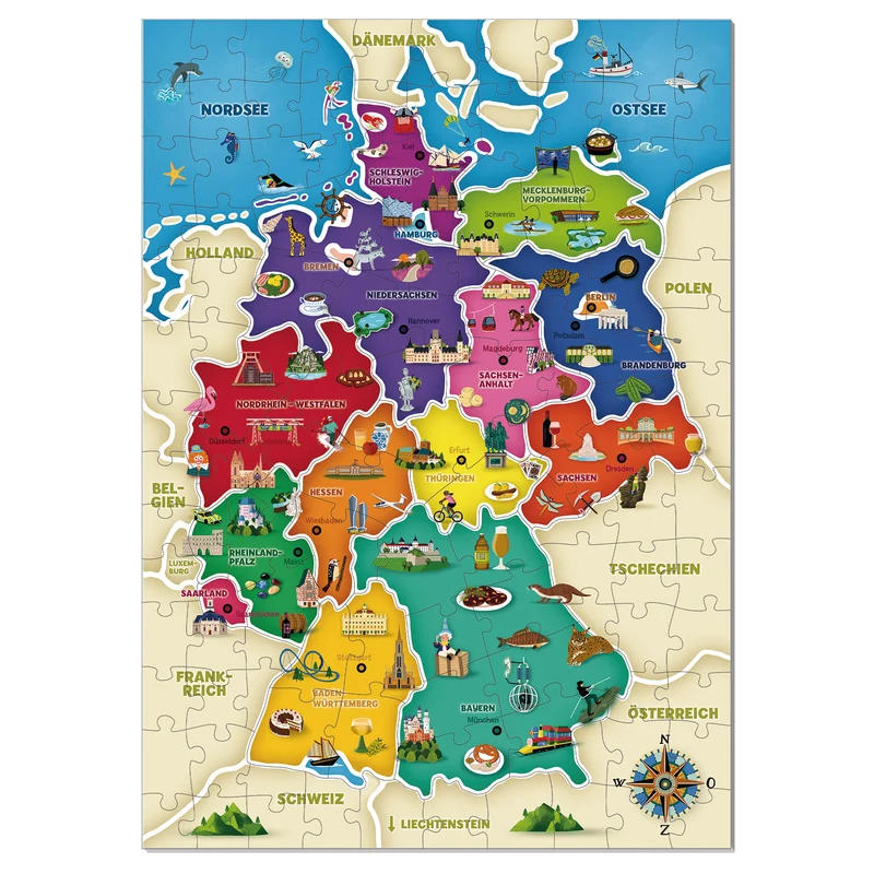 Ich Lerne - Deutschlandkarte