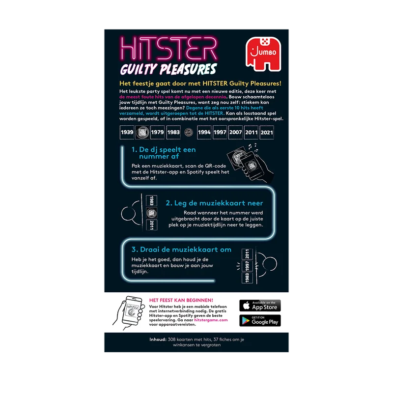 Hitster - Guilty Pleasures (NL)