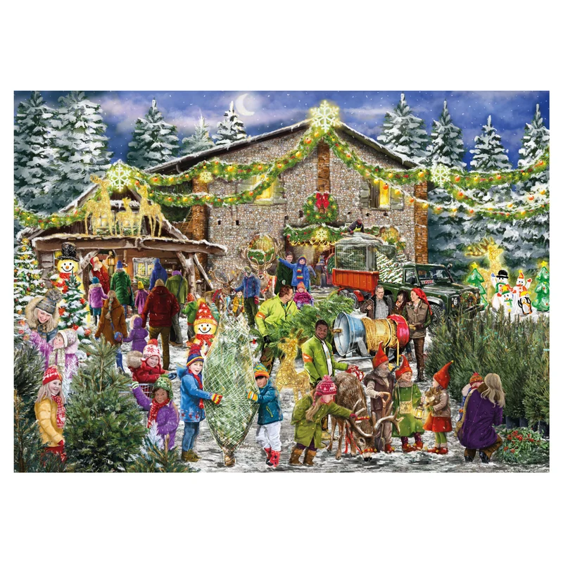 Falcon The Christmas Tree Farm 2x1000 pcs