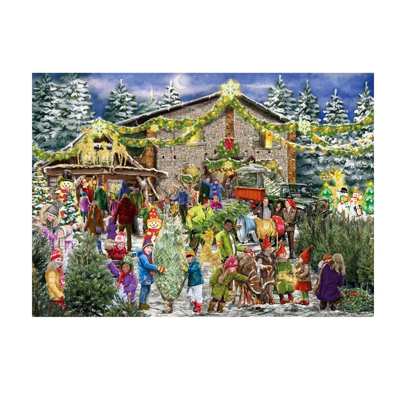 Falcon The Christmas Tree Farm 2x1000 pcs