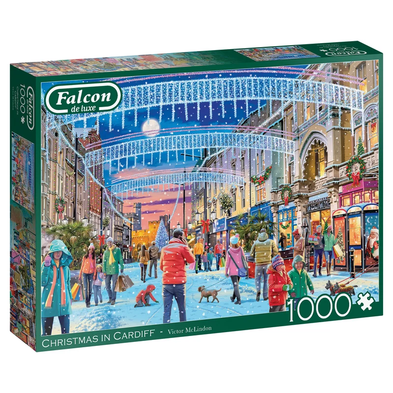Falcon - Christmas in Cardiff (1000 pieces)