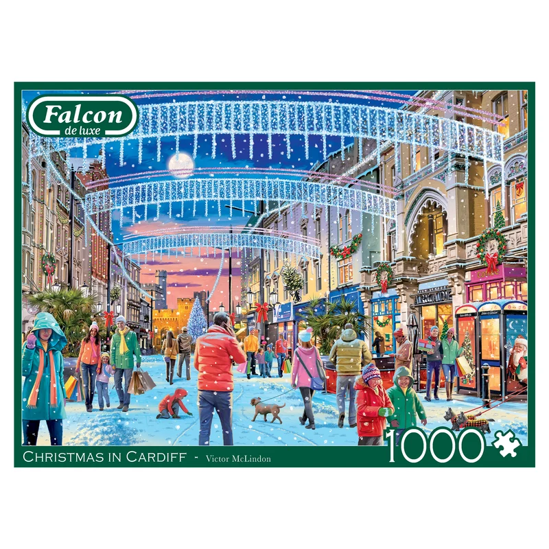 Falcon - Christmas in Cardiff (1000 pieces)