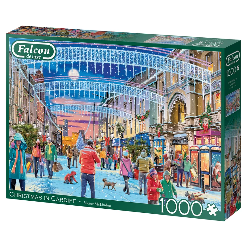 Falcon - Christmas in Cardiff (1000 pieces)