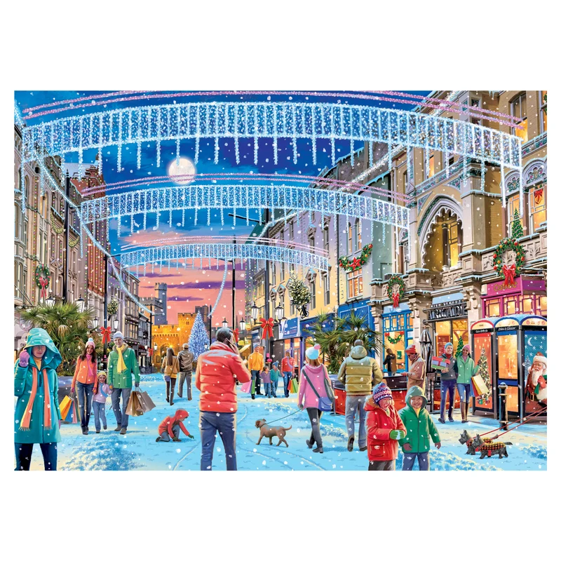 Falcon - Christmas in Cardiff (1000 pieces)