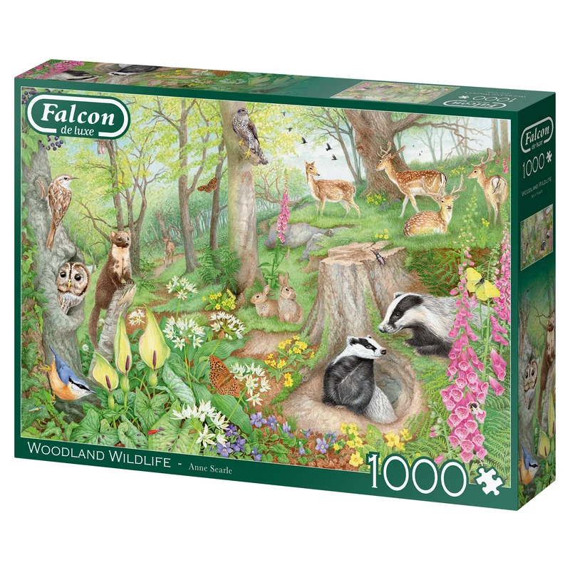 Falcon - Woodland Wildlife (1000 pieces)
