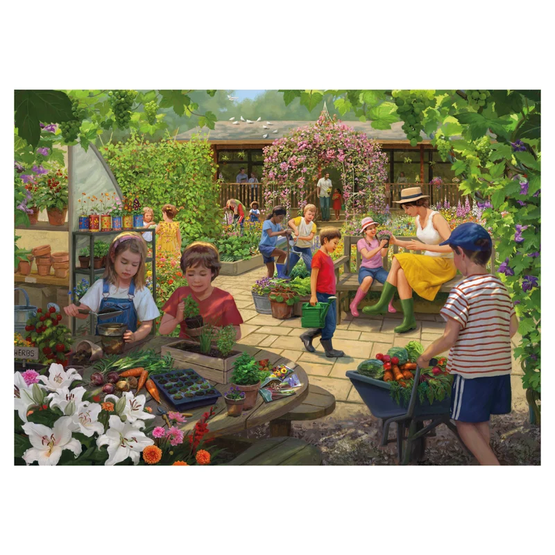 Falcon - The Vegetable Garden (1000 pieces)