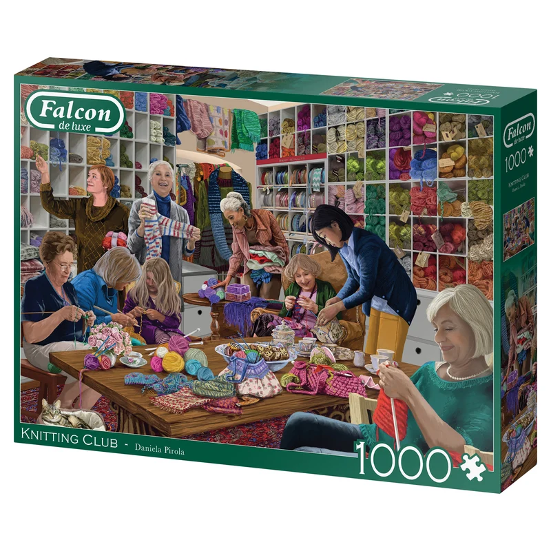 Falcon - The Knitting Club (1000 pieces)