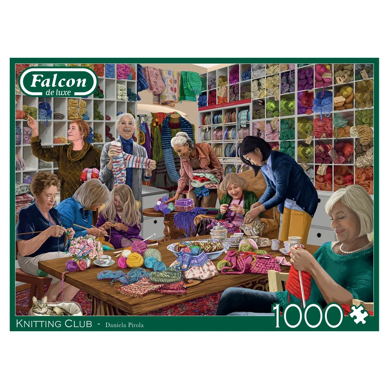 Falcon - The Knitting Club (1000 pieces)