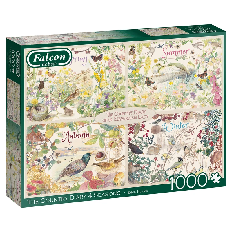 Falcon - The Country Diary 4 Seasons (1000 pieces)