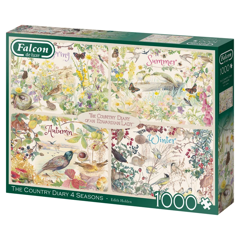 Falcon - The Country Diary 4 Seasons (1000 pieces)