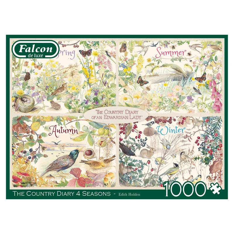 Falcon - The Country Diary 4 Seasons (1000 pieces)