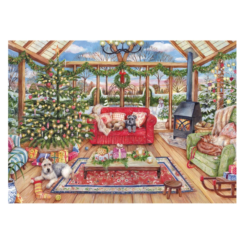 Falcon - The Christmas Conservatory (1000 pieces)