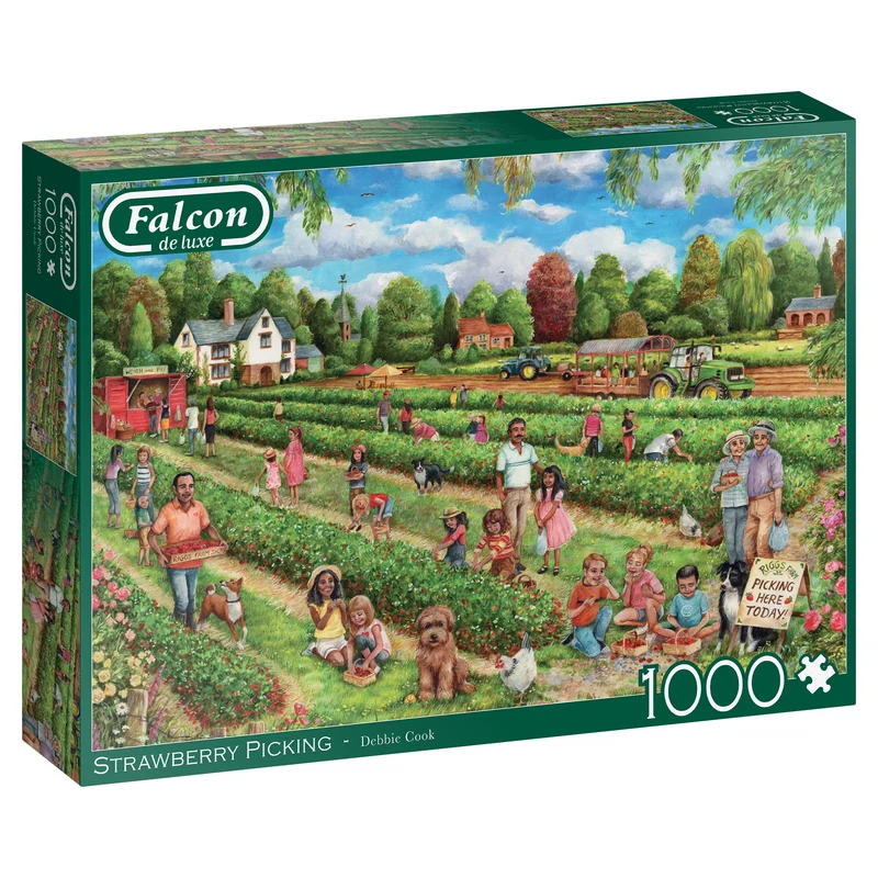 Falcon - Strawberry Picking (1000 pieces)