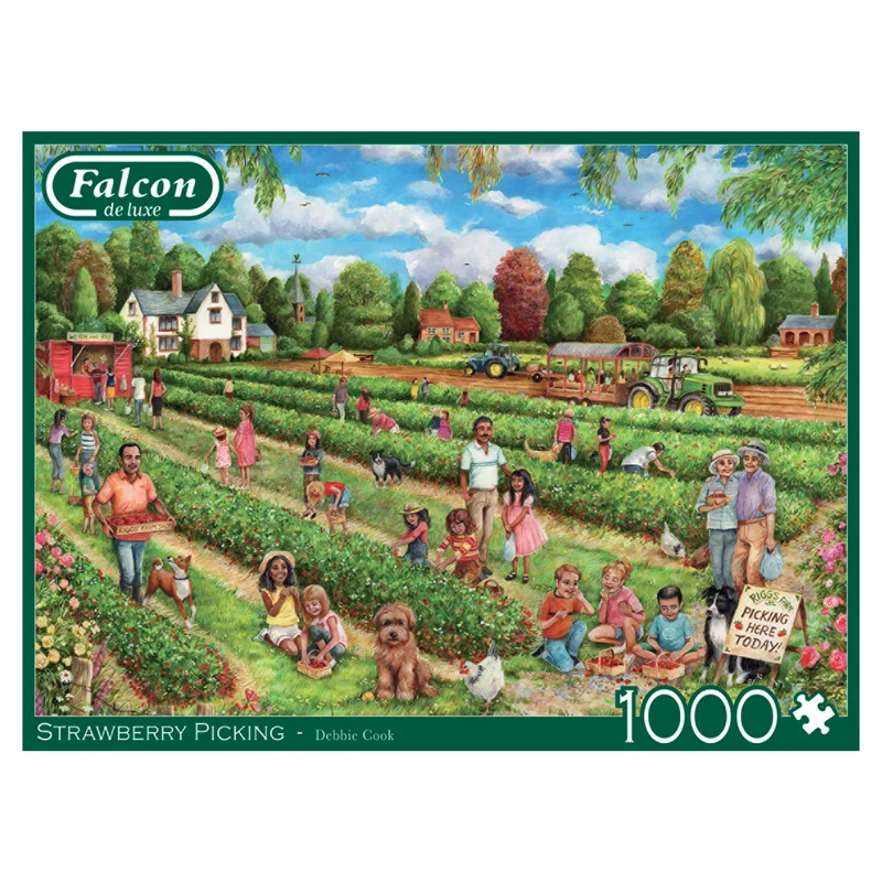 Falcon - Strawberry Picking (1000 pieces)