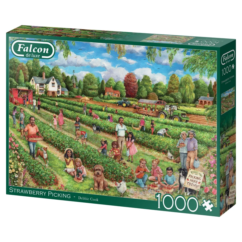 Falcon - Strawberry Picking (1000 pieces)