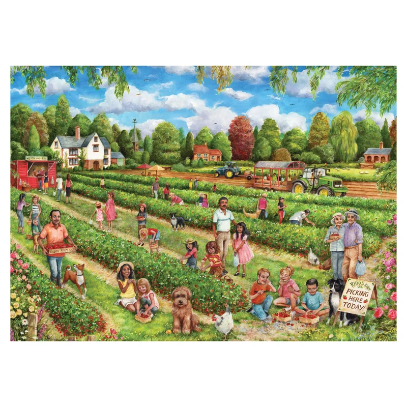 Falcon - Strawberry Picking (1000 pieces)