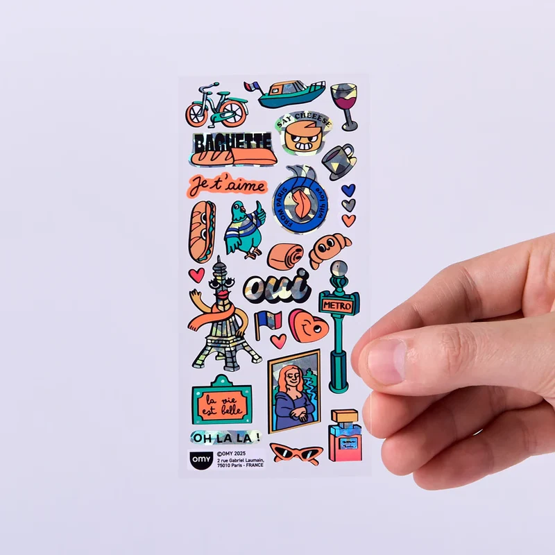 Stickers Iconic Paris · OMY