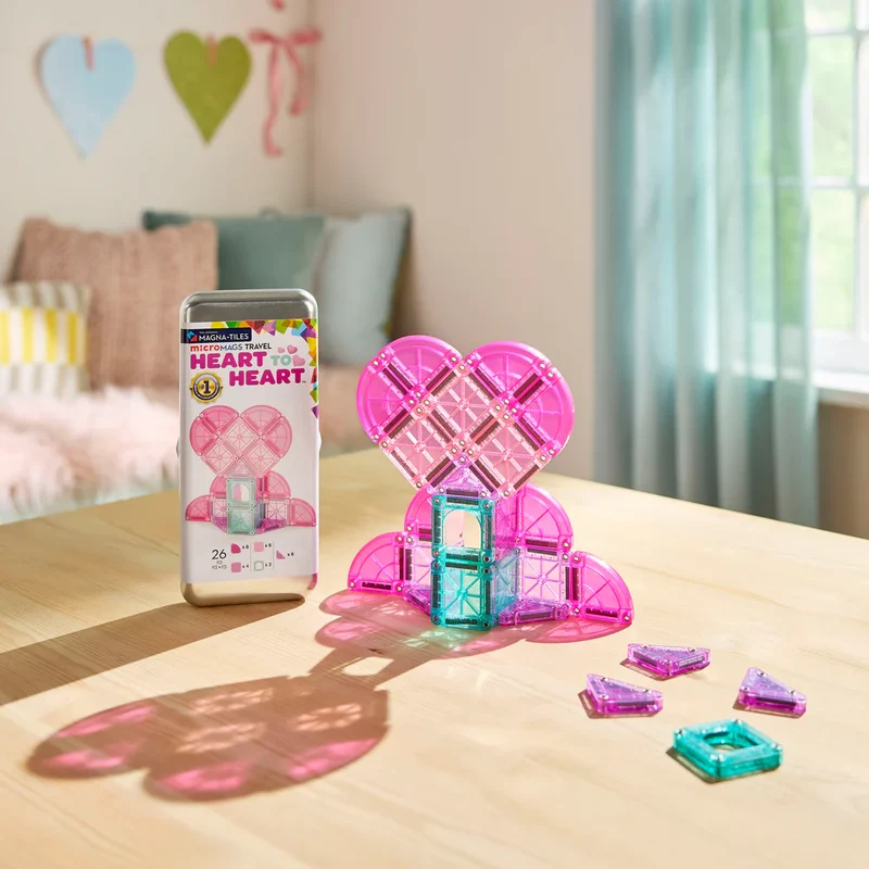 Magna-T MicroMags Heart Travel Set 26 piezas
