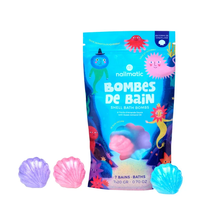 Bomba de Baño Conchas · Nailmatic