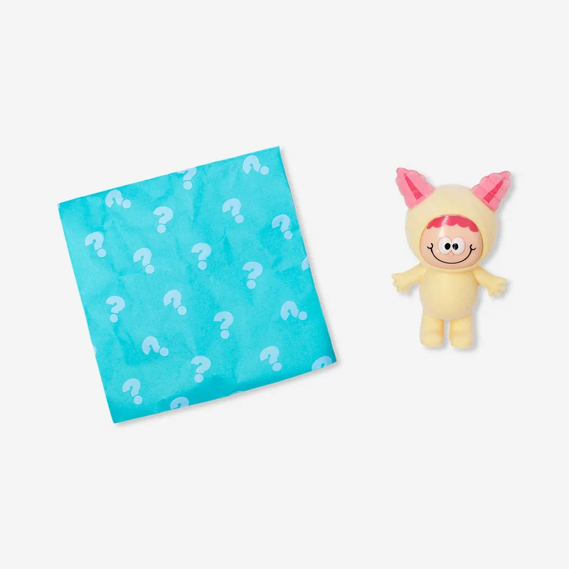 Collectable surprise - Animal outfit characters in flocking