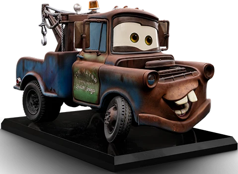 IRON Studios: Disney Pixar Cars - Mate Escala De Arte 1/10