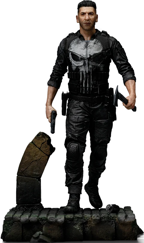 IRON Studios: Marvel Daredevil Born Again - Punisher Escala De Arte 1/10