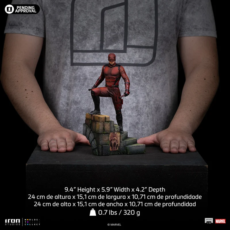 IRON Studios: Marvel Daredevil Born Again - Daredevil Escala de Arte 1/10