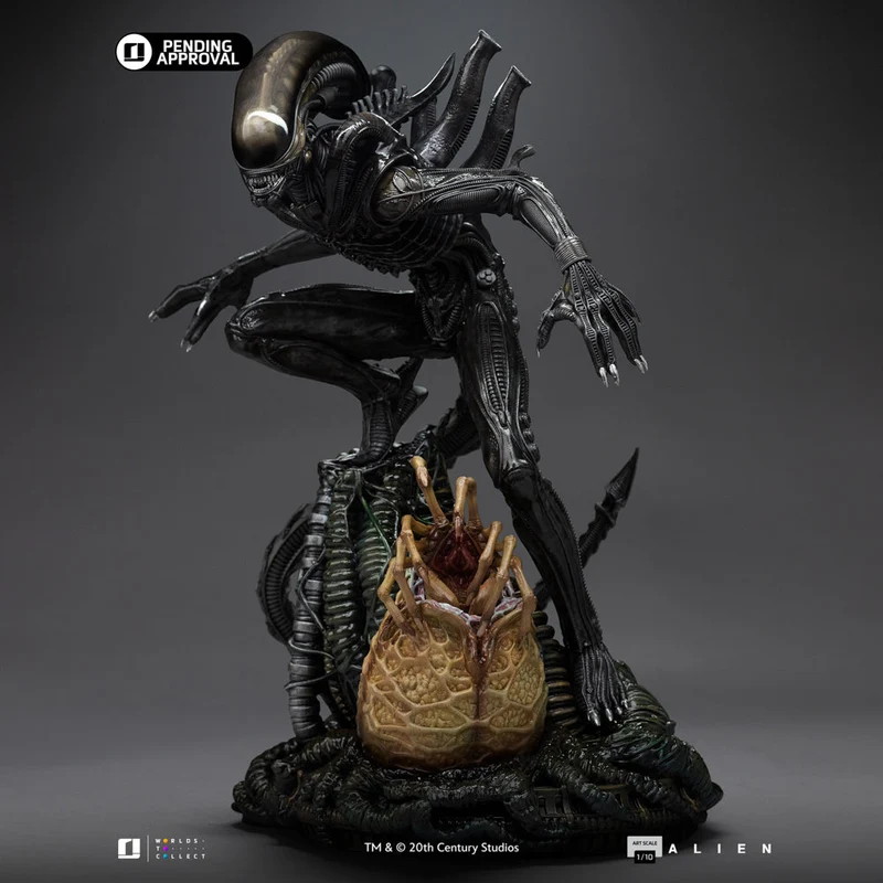 IRON Studios: Alien 1979 - Alien Big Chap Escala De Arte 1/10