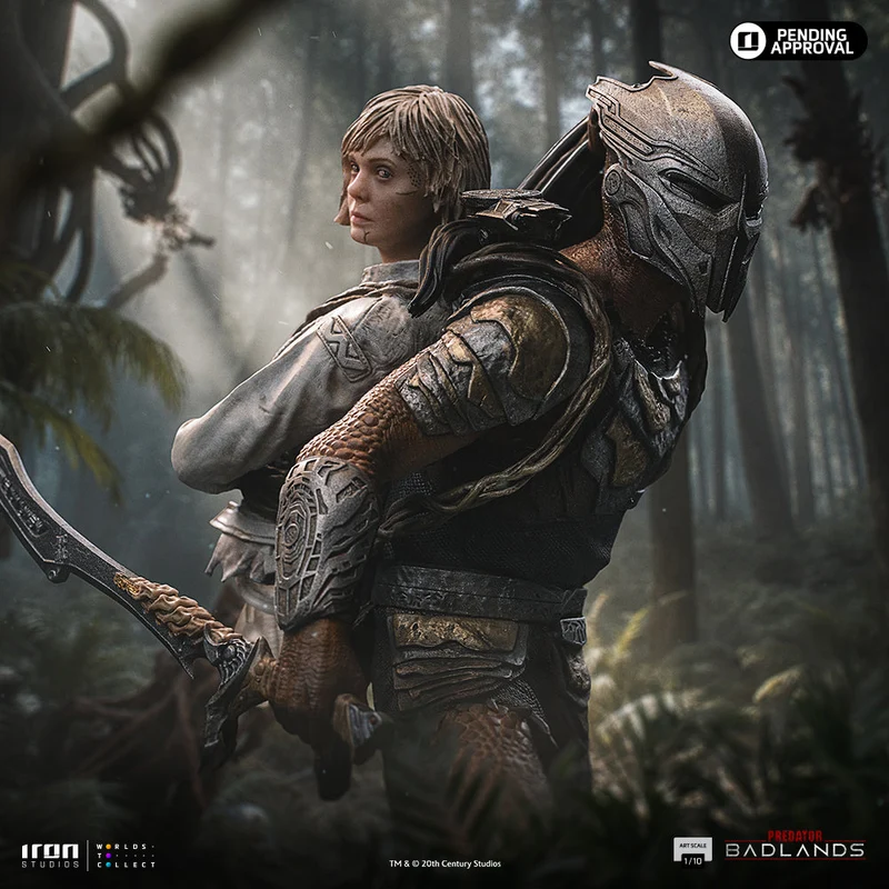 IRON Studios: Predator Blands - Predator Dek y Thia Escala de Arte 1/10