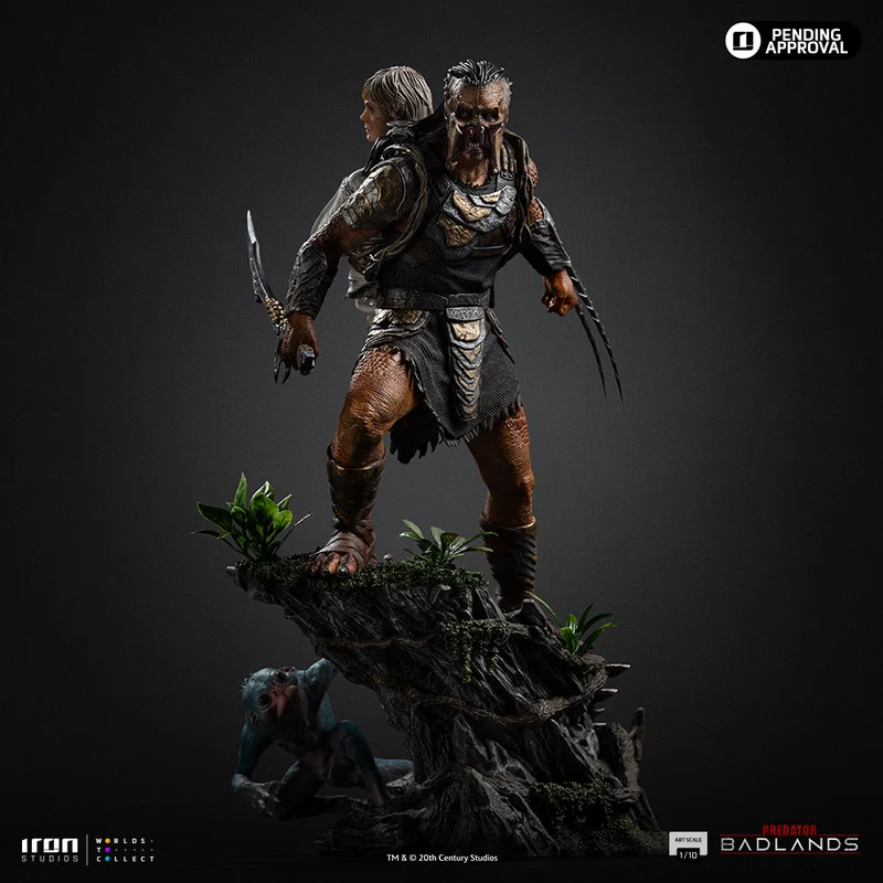 IRON Studios: Predator Blands - Predator Dek y Thia Escala de Arte 1/10
