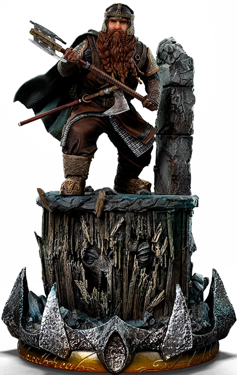 IRON Studios Unleashed: The Lord Of The Rings - Gimli Escala De Arte 1/10