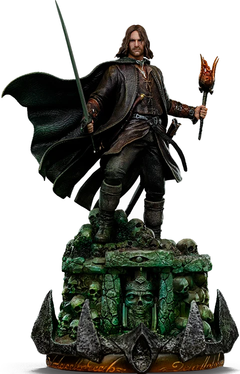 IRON Studios: The Lord Of The Rings - Argorn Unleashed Escala de Arte 1/10