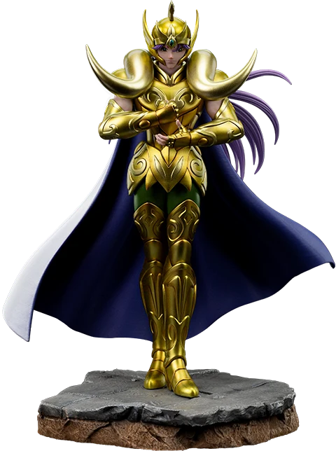 IRON Studios: Saint Seiya - Mu de Aries Deluxe Escala De Arte 1/10