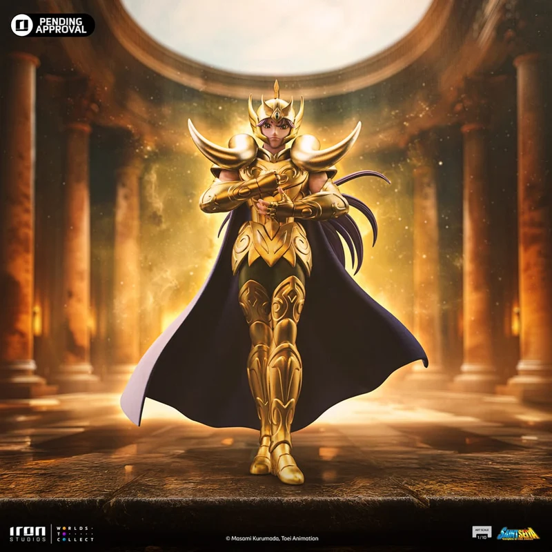IRON Studios: Saint Seiya - Mu de Aries Deluxe Escala De Arte 1/10