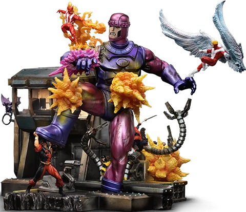 IRON Studios: Marvel X Men - Danger Room B Demi Escala de Arte 1/20