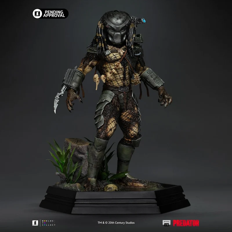 IRON Studios: Depredador - Depredador Cazador de la Jungla Escala De Arte 1/10