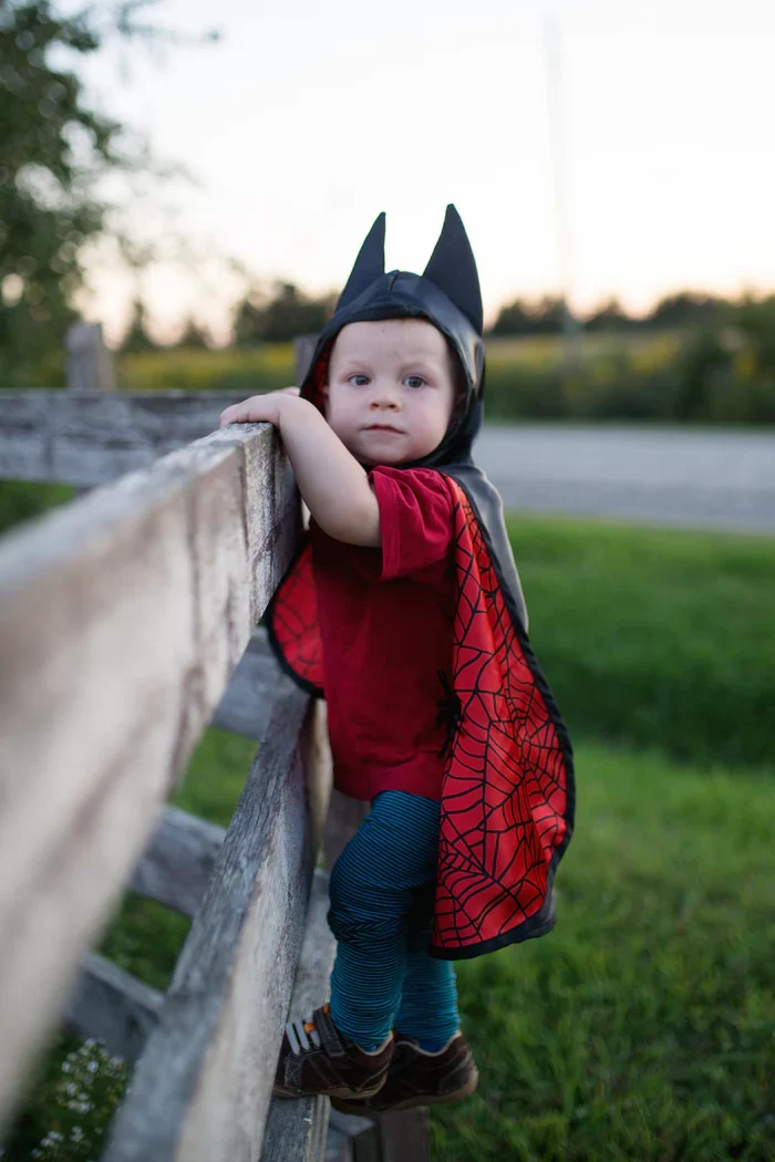 Capa Reversible Spiderman/Batman Great Pretenders 2-3 años