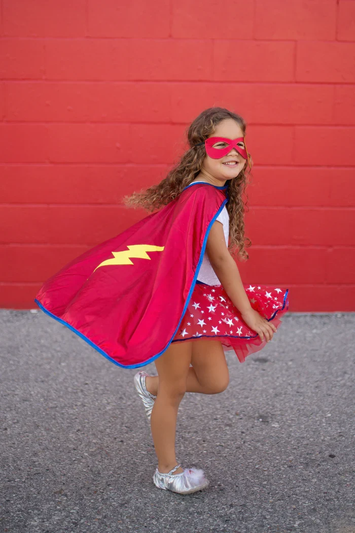 Super Hero Tutú, capa y máscara · Great Pretenders