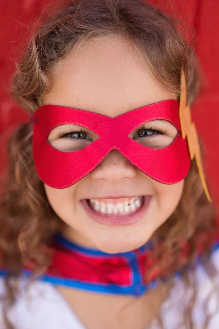 Super Hero Tutú, capa y máscara · Great Pretenders